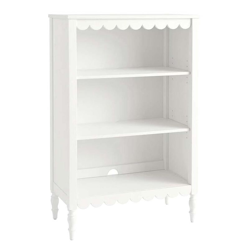 Pottery Barn Kids Penny Bookcase 3 Shelf French White image number 0